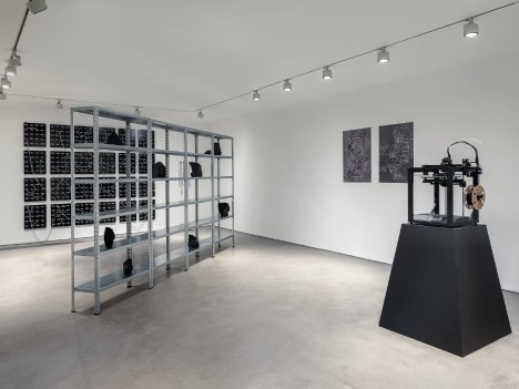 Nolan Oswald Dennis, ‘throwers’, installation view