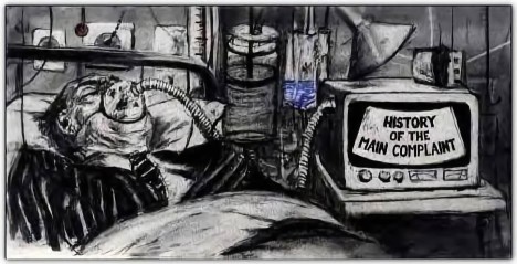 William Kentridge, <em>History of the Main Complaint (title page)</em>, 1996